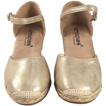 Amarpies Sapato feminino  26484 acx ouro Prata