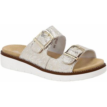 Sapatos Mulher Chinelos Remonte D2070 Ouro