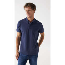 Textil Homem T-shirts e Pólos Salsa 21005640-830-3-1 Azul