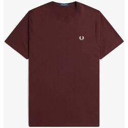 Textil Homem T-shirts e Pólos Fred Perry M1600-R82-6-1 Vermelho