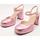 Sapatos Mulher Sapatos & Richelieu Wonders  Rosa