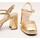 Sapatos Mulher Adicione no mínimo 1 letra maiúsculas A-Z e 1 minúsculas a-z Wonders  Ouro