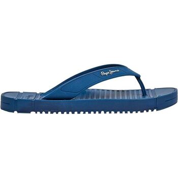 Sapatos Homem Sandálias Pepe Button FLIP FLOPS  PMS70137 SHORE M Azul