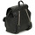 Malas Mulher Mochila Guess CRESIDA SMALL FLAP BACKPACK Preto