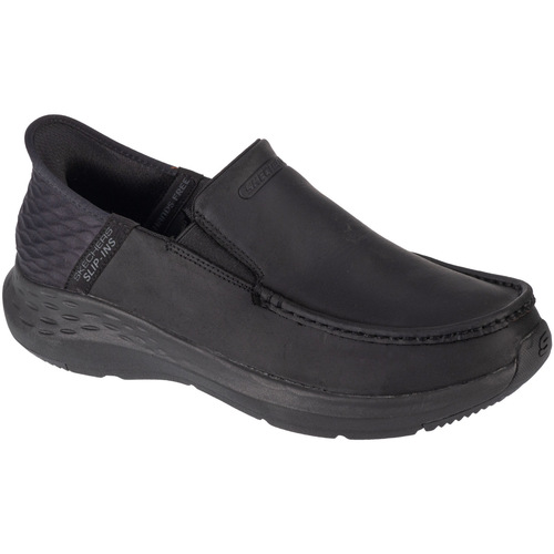 Sapatos Homem Chinelos Schuhe Skechers Slip-Ins Parson - Oswin Preto