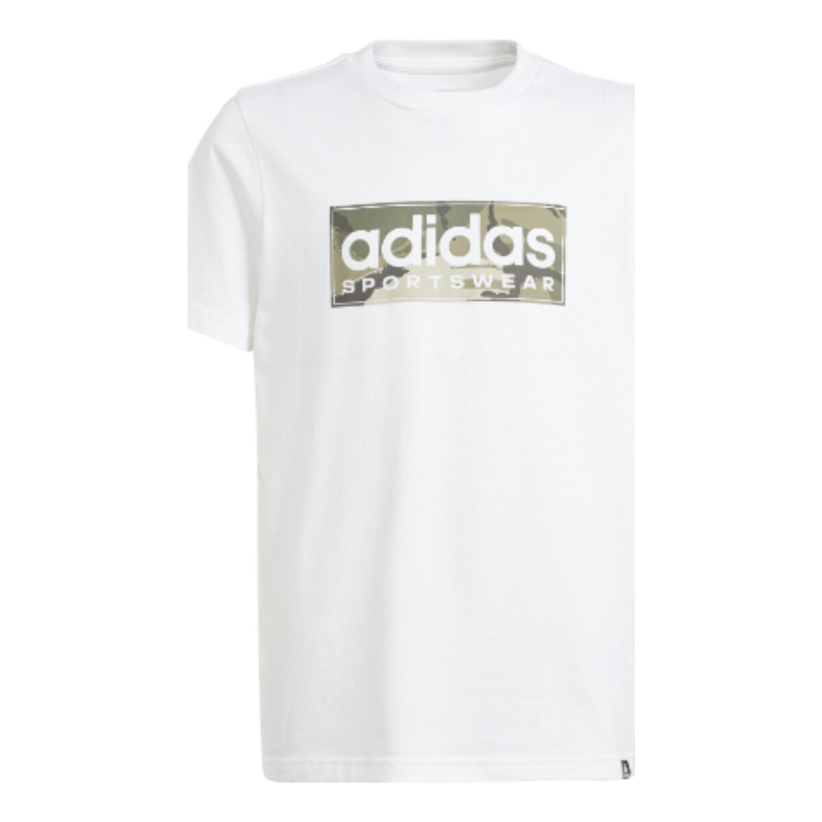 Textil Rapaz T-Shirt mangas curtas adidas Originals IW1372 Branco