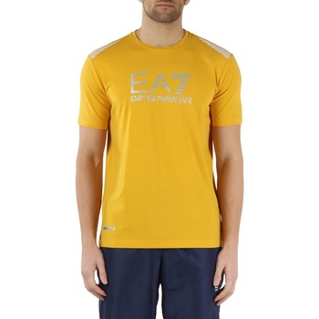 Textil Homem T-shirts e Pólos Sensi giorgio Core ARMANI 3DPT29PJULZ Amarelo