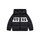 Textil Rapaz Quispos Guess PADDED HOODED LS JACKET W ZIP Preto