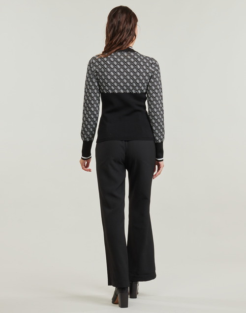 Guess LISE 4G LS SWEATER Preto
