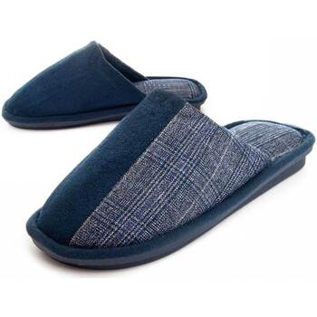 Sapatos Homem Chinelos Leindia 87313 Azul