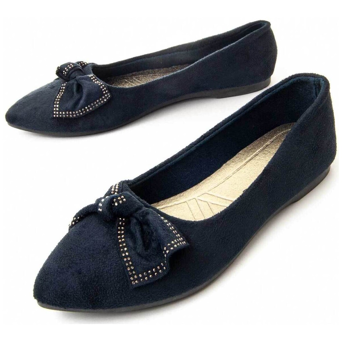 Sapatos Mulher Sabrinas Leindia 88186 Azul