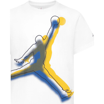 Textil Rapaz T-Shirt glitter flightss Nike 95C977 Branco