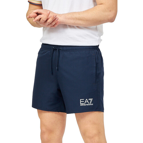 Textil Homem Fatos e shorts de banho Emporio Armani EA7 902000-CC721 Azul