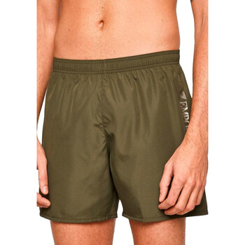 Textil Homem Fatos e Lyocell shorts de banho Emporio Armani EA7 902035-CC720 Verde