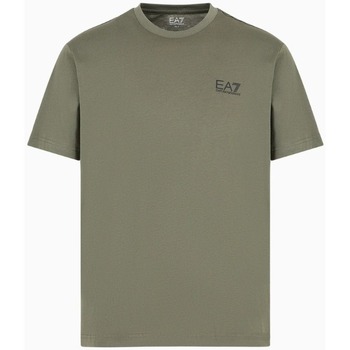 Textil Homem T-shirts e Pólos Emporio Armani EA7 8NPT18PJ02Z Verde