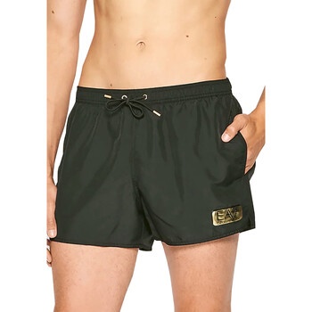 Textil Homem Fatos e shorts de banho Jersey Belted Midi Waisted DressA7 902061-4R742 Verde
