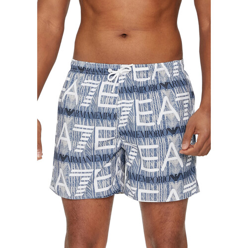 Textil Homem Fatos e shorts de banho Emporio Armani tie-dye jersey hoodieA7 902000-4R748 Multicolor