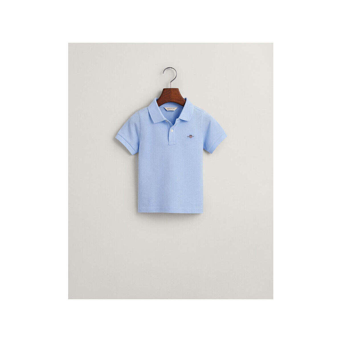 Textil Rapaz T-shirts e Pólos Gant Kids 802546-426-3-17 Azul