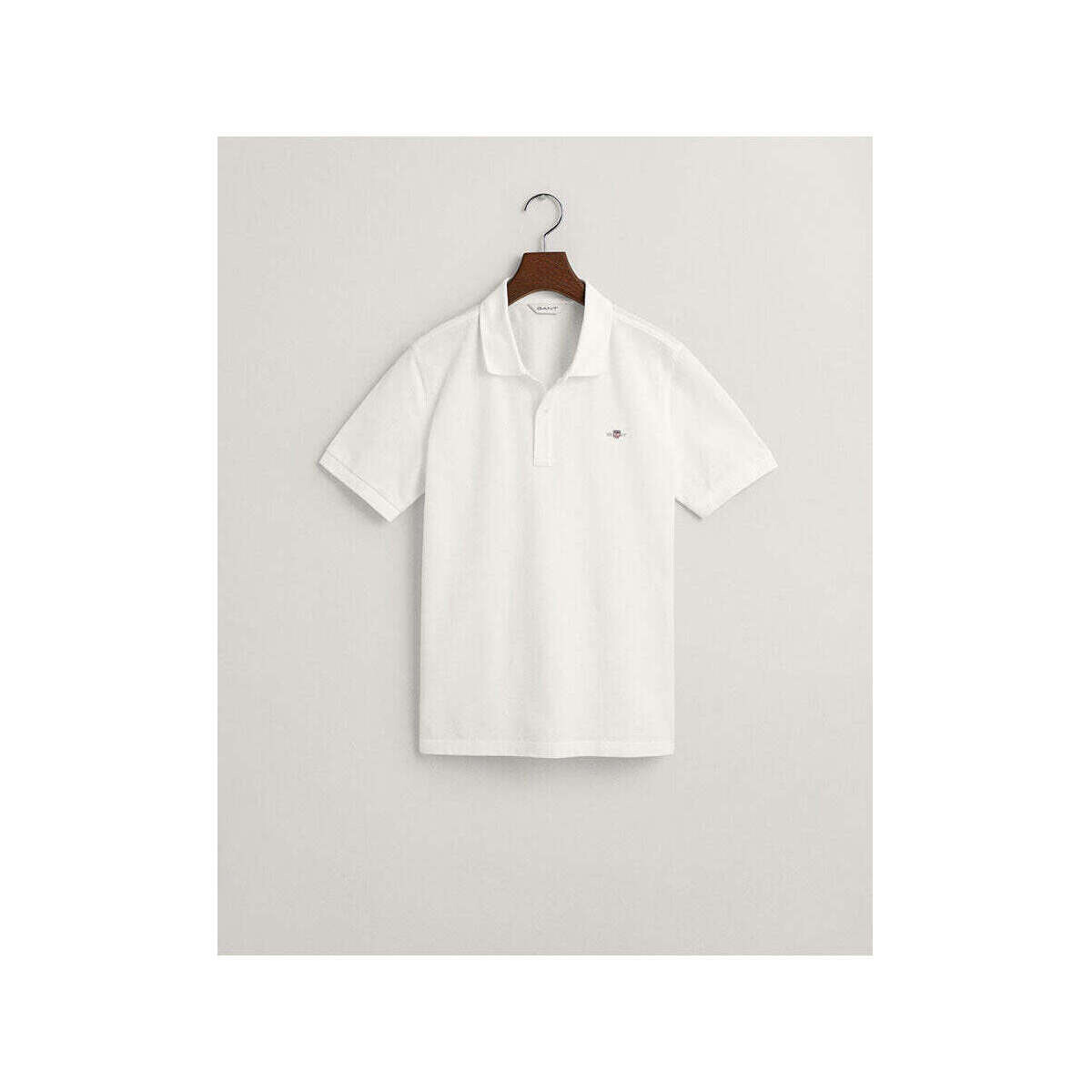Textil Rapaz T-shirts e Pólos Gant Kids 902553-110-1-29 Branco