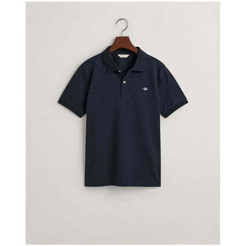 Textil Rapaz T-shirts e Pólos Gant Kids 902553-433-16-25 Azul