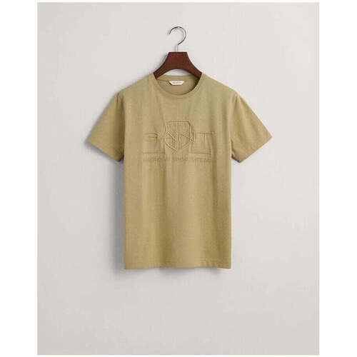 Textil Rapaz T-shirts e Pólos Gant Kids 905226-370-4-25 Verde