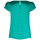 Textil Mulher camisas Rinascimento CFC0117923003 Verde pavão