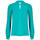 Textil Mulher camisas Rinascimento CFC0117765003 Verde pavão
