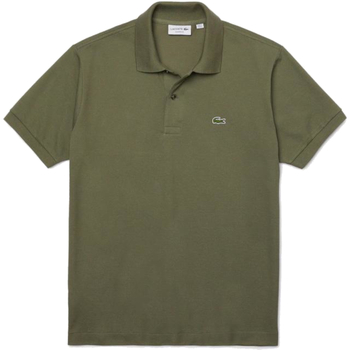 Textil Homem Lacoste Poloshirt mit Logo Grün Lacoste L1212 Verde