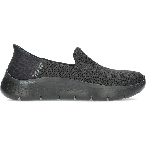 Sapatos Mulher Sapatilhas 216015-NVGY Skechers SLIP-INS ESPORTIVOS GO WALK FLEX 124963 Preto