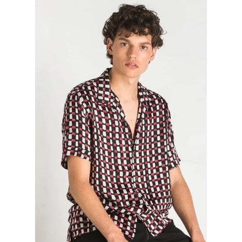 Textil Homem Camisas mangas comprida Otherwise Camisa Nolte - Black Preto