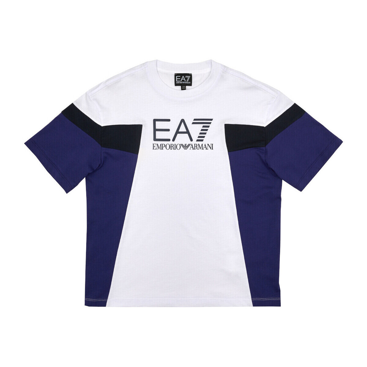 Textil Rapaz T-Shirt mangas curtas Emporio Armani Kids chest logo-patch pajama 3DBT66-BJ02Z Branco