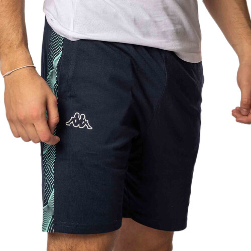 Textil Homem Shorts / Bermudas Kappa  Azul