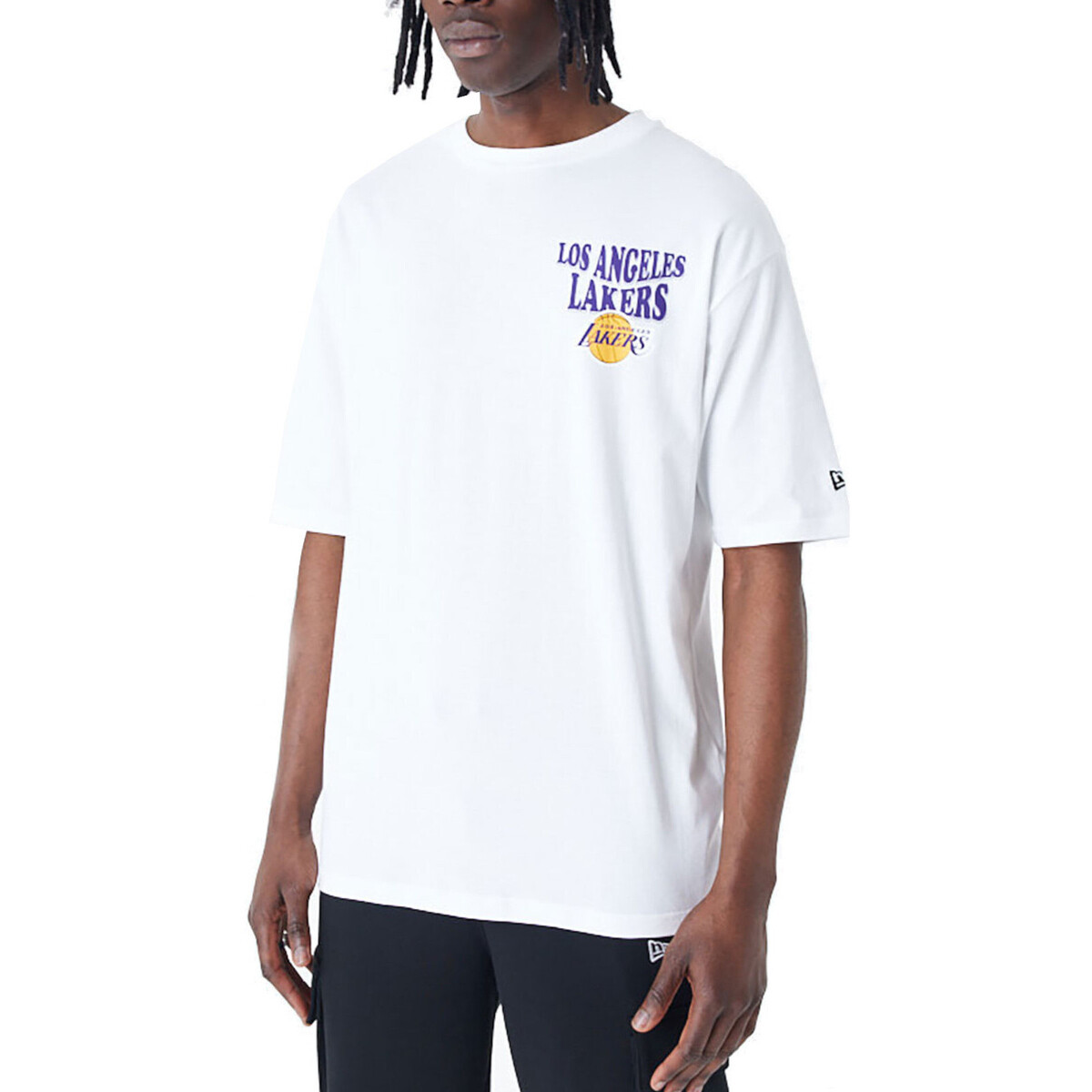 Textil Homem T-Shirt mangas curtas New-Era 60435517 Branco