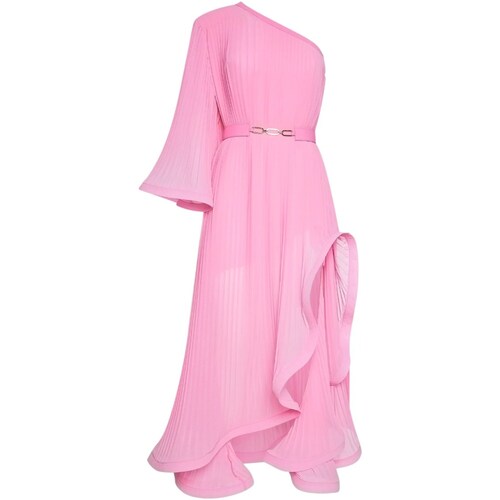 Textil Mulher Vestidos curtos Simona Corsellini P24CPAB087 Rosa