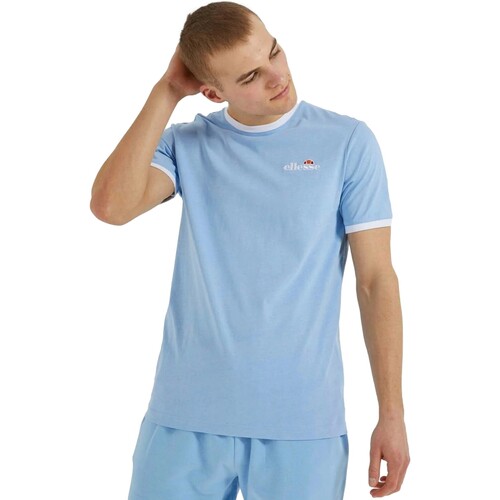 Textil Homem T-Shirt mangas curtas Ellesse  Azul