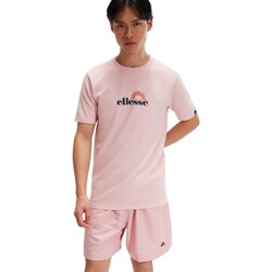 Textil Homem T-Shirt mangas curtas Ellesse  Rosa