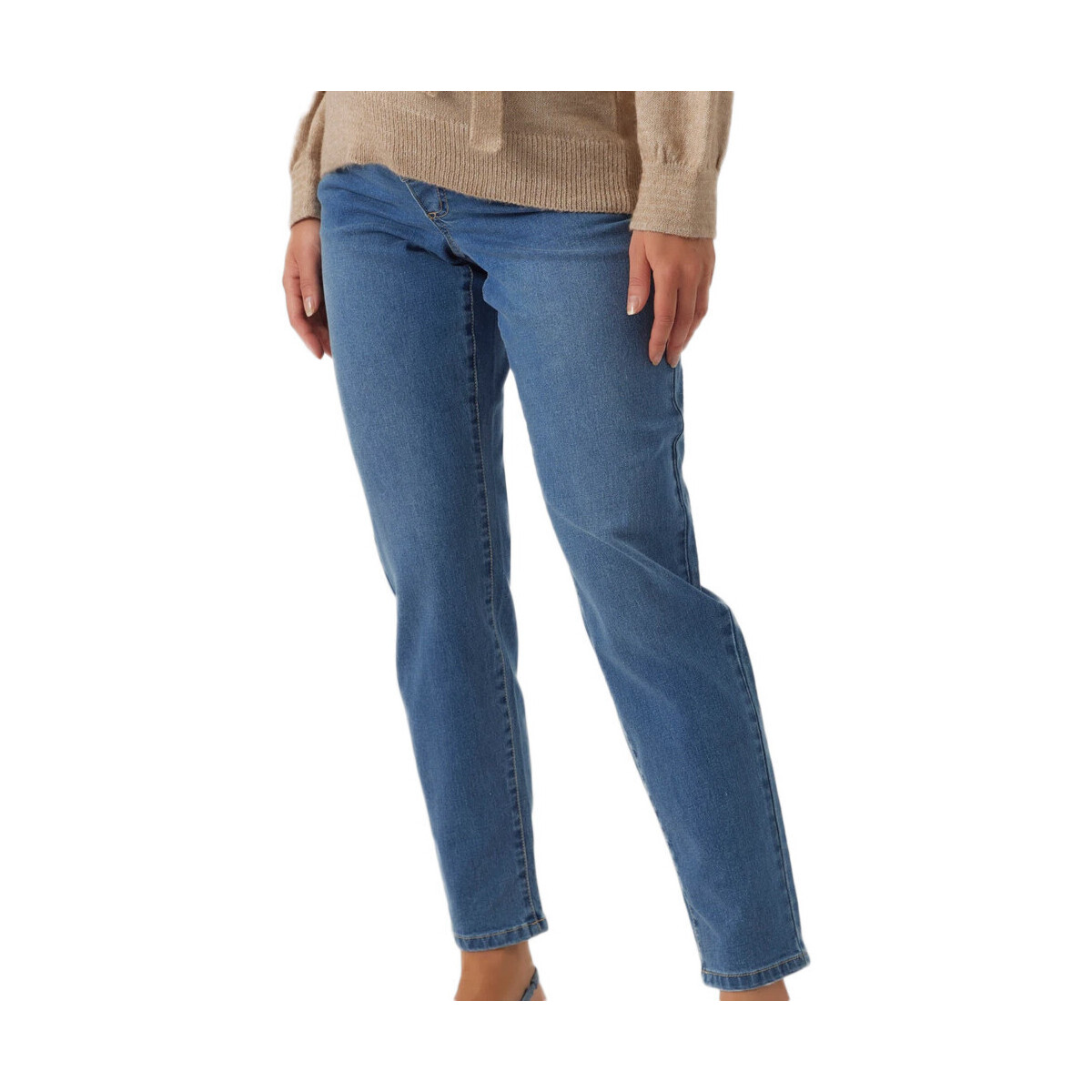 Textil Mulher Calças Jeans Vero Moda  Azul