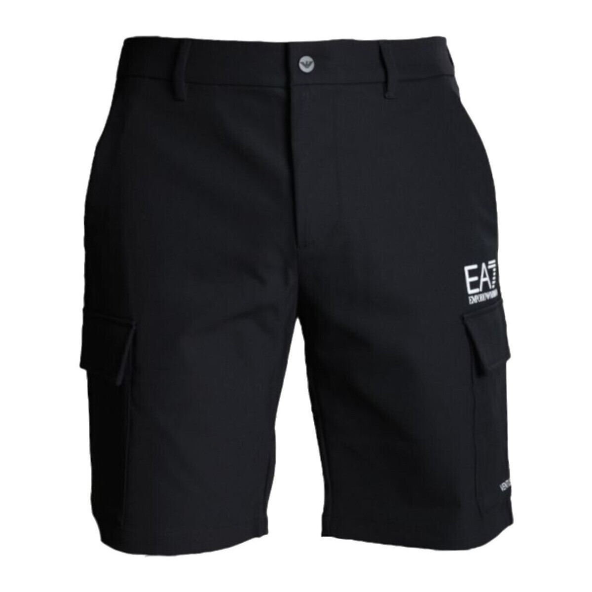 Textil Homem Shorts / Bermudas Emporio Armani EA7 3DPS03-PNFRZ Preto