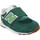 Sapatos Criança Sapatilhas New Balance 574 Velours Toile Enfant Green Verde