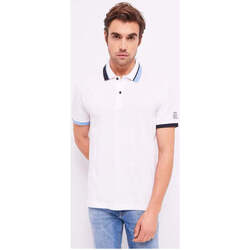 Textil Homem T-shirts e Pólos Gaudi 411GU64026-2100-1-1 Branco