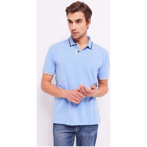 Textil Homem T-shirts e Pólos Gaudi 411GU64027-3952-3-1 Azul