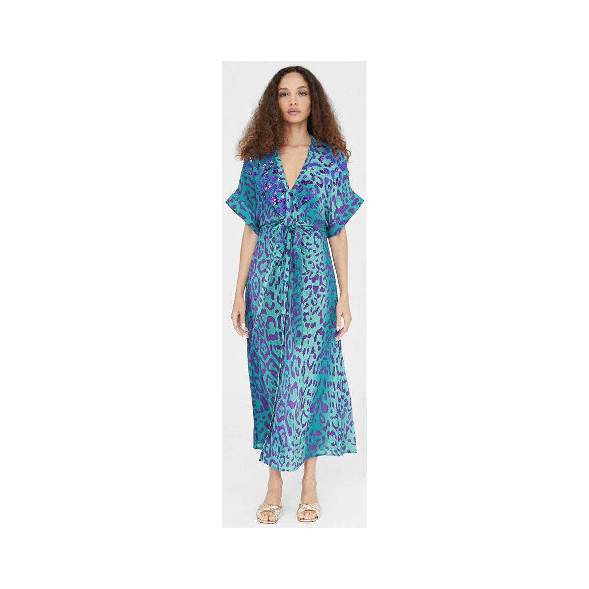 Textil Mulher Vestidos Lola Casademunt LS2416048-077-3-1 Azul
