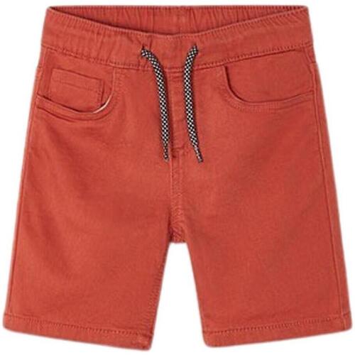 Textil Rapaz Shorts / Bermudas Mayoral  Vermelho