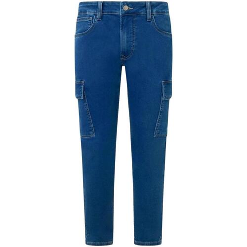 Textil Homem Versace Kids TEEN logo-stripe track pants Pepe jeans  Azul