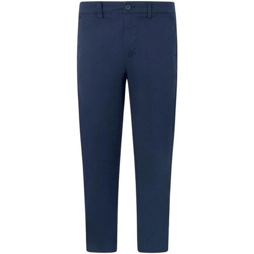 Textil Homem Calças Pepe jeans fleece  Azul