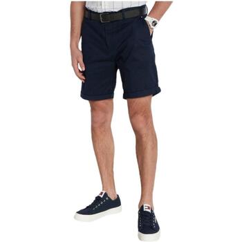 Textil Homem Shorts / Bermudas And Tommy Hilfiger  Azul