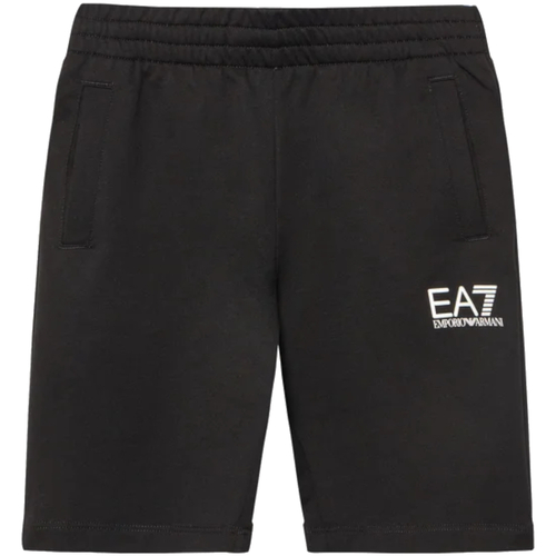 Textil Rapaz Shorts / Bermudas Emporio Armani EA7 8NBS51-BJ05Z Preto