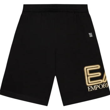 Textil Rapaz Shorts / Bermudas Apagar os critériosA7 3DBS57-BJ05Z Preto