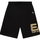 Textil Rapaz Shorts / Bermudas Umhängetasche EA7 EMPORIO ARMANI 275658 CC980 10149 Antracite Yellow Flu 3DBS57-BJ05Z Preto