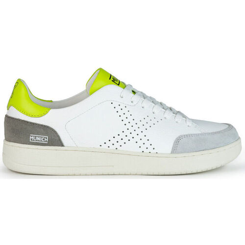 Sapatos Homem Sapatilhas Munich X-court 8837007 Blanco/Amarillo Branco